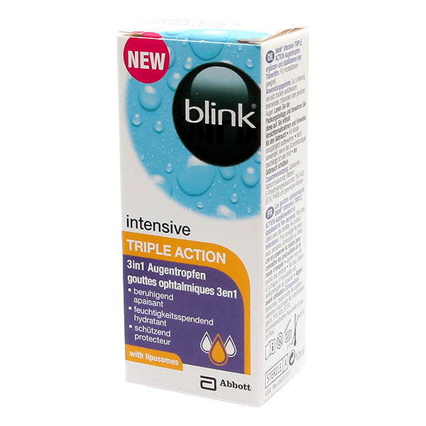 Blink Intensive Triple Action 10ml Soothing eye drops