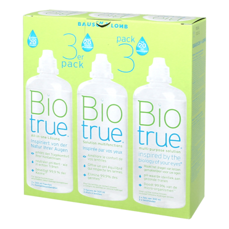 Biotrue 3 x 300ml