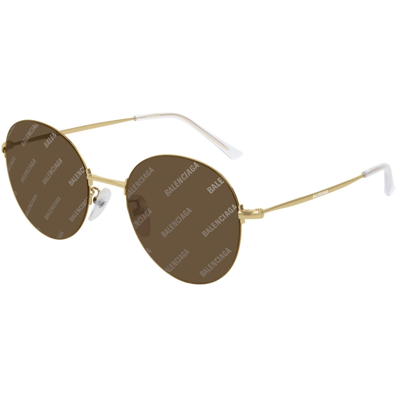 balenciaga gold sunglasses