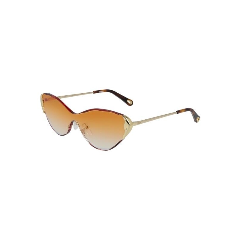 Chloé Curtis Square-frame Gold-tone And Tortoiseshell Acetate Sunglasses In  Gold/ Gradient Brown | ModeSens