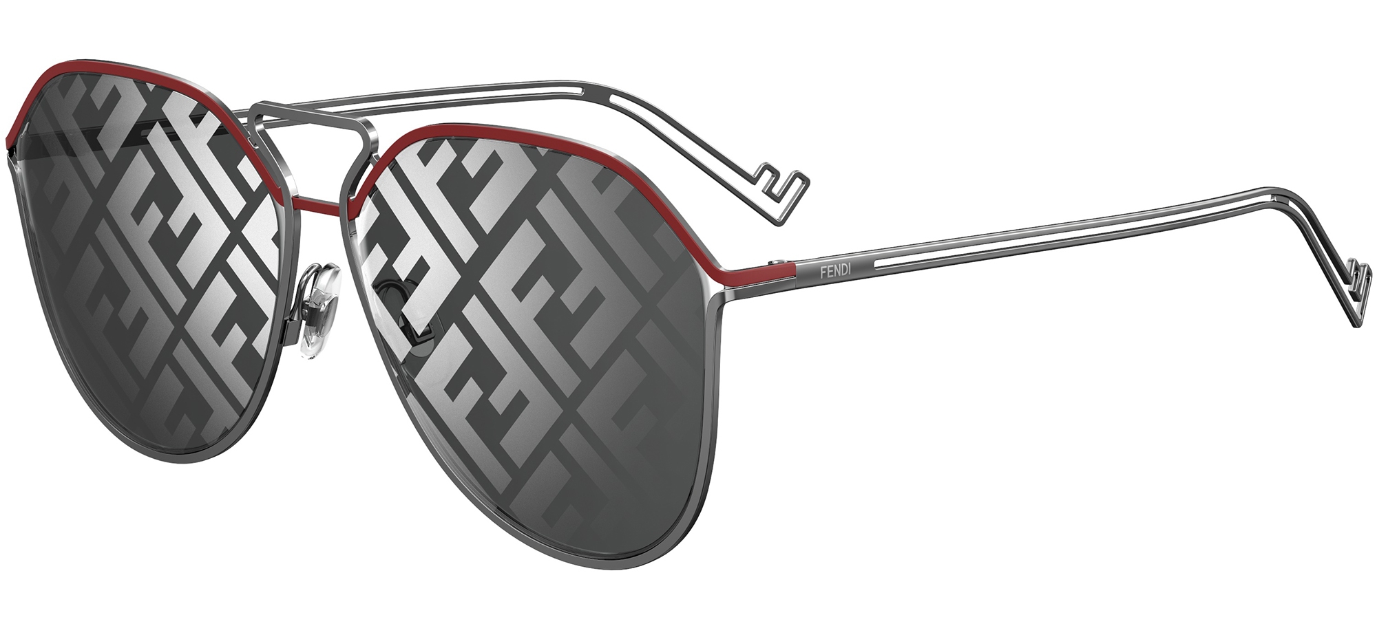 fendi grid sunglasses