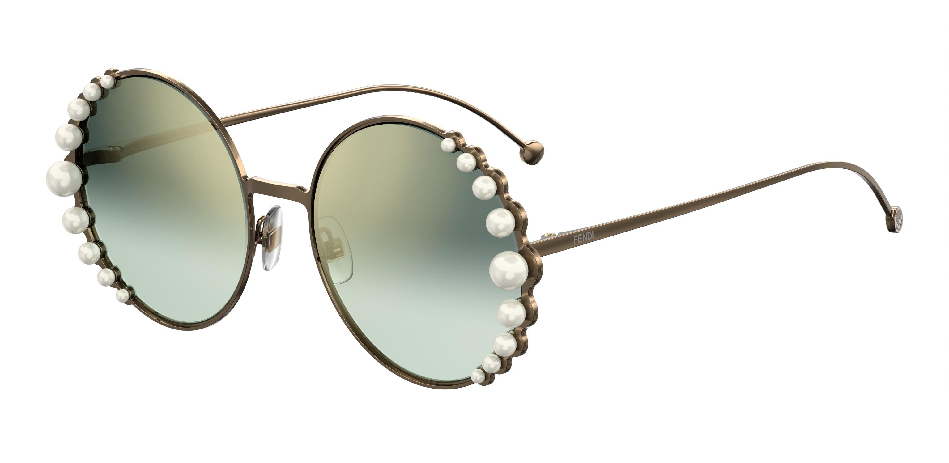 Fendi Ribbons and Pearls Ff 0295 s J7d ez Sunglasses