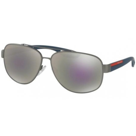 Prada Linea Rossa Sport L j  Silver Sps 58qs Dg1-2e2