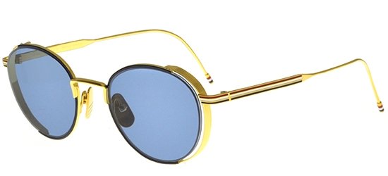 Thom Browne Tb-106 Navy Gold C-Nvy-Gld Sunglasses