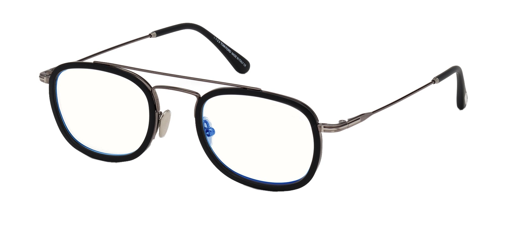 Tom Ford Ft 5677-B Blue Block 002 B Glasses