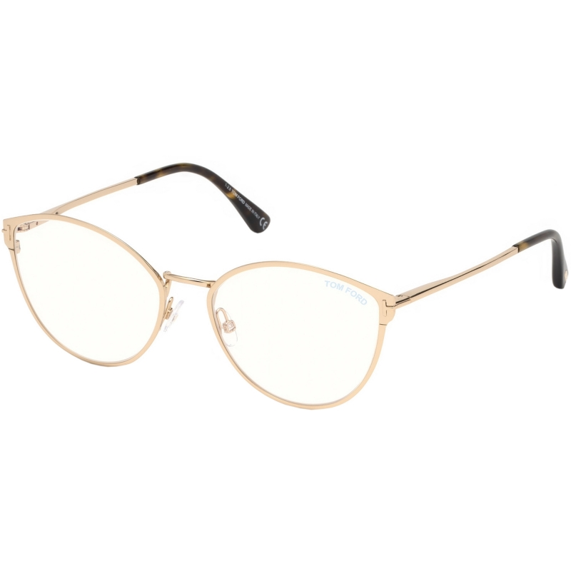 Tom Ford Ft 5573-B Blue Block 028 C Glasses