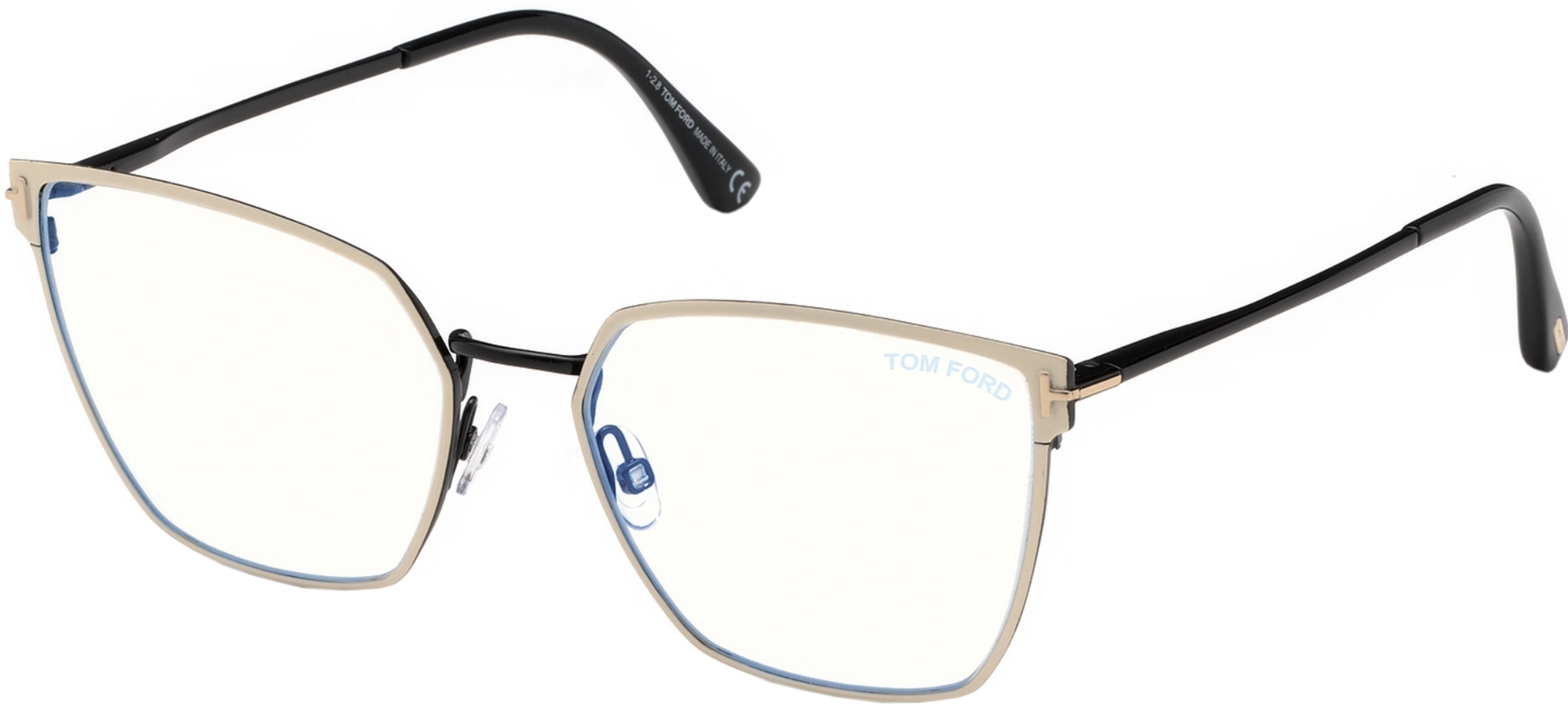Tom Ford Ft 5574-B Blue Block 021 A Glasses