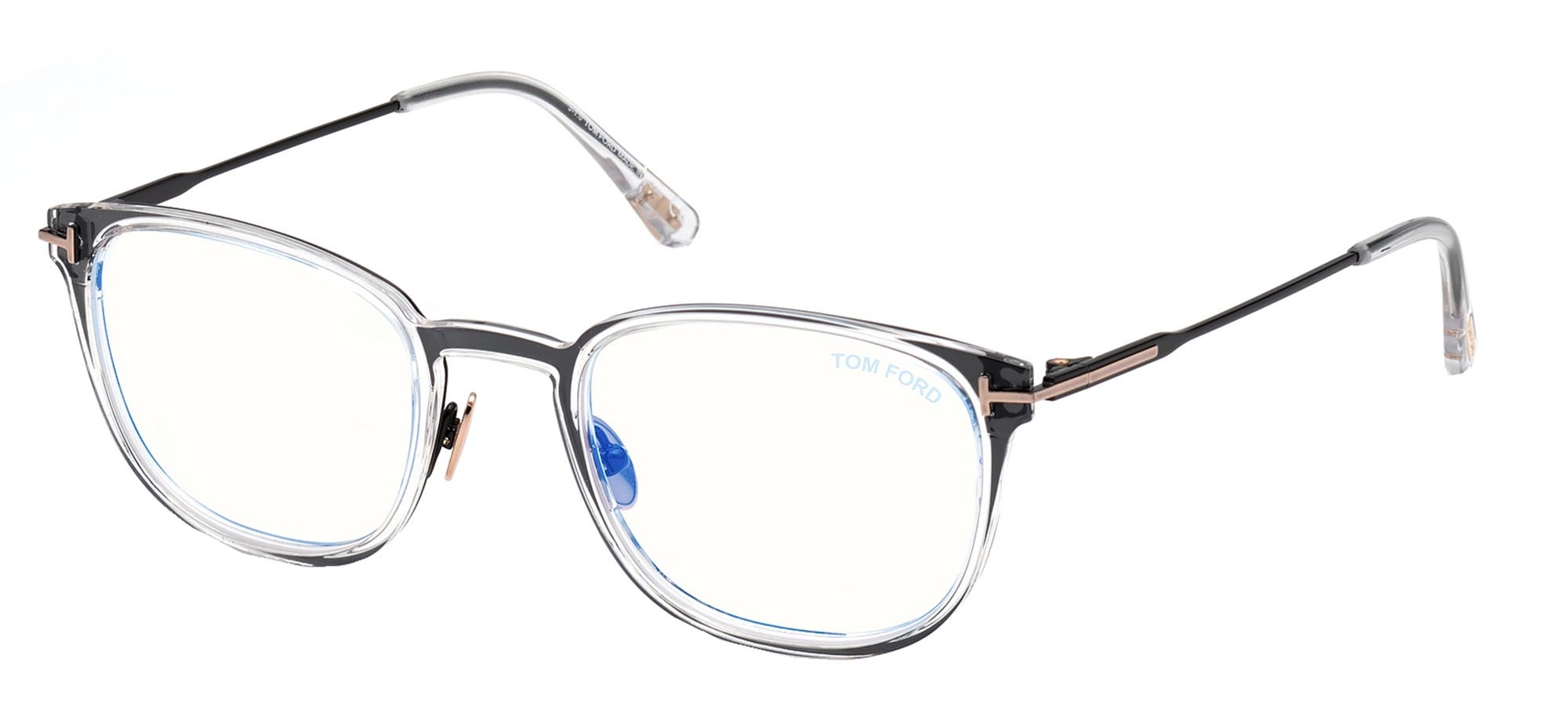 Tom Ford Ft 5694-B Blue Block 001 N Glasses