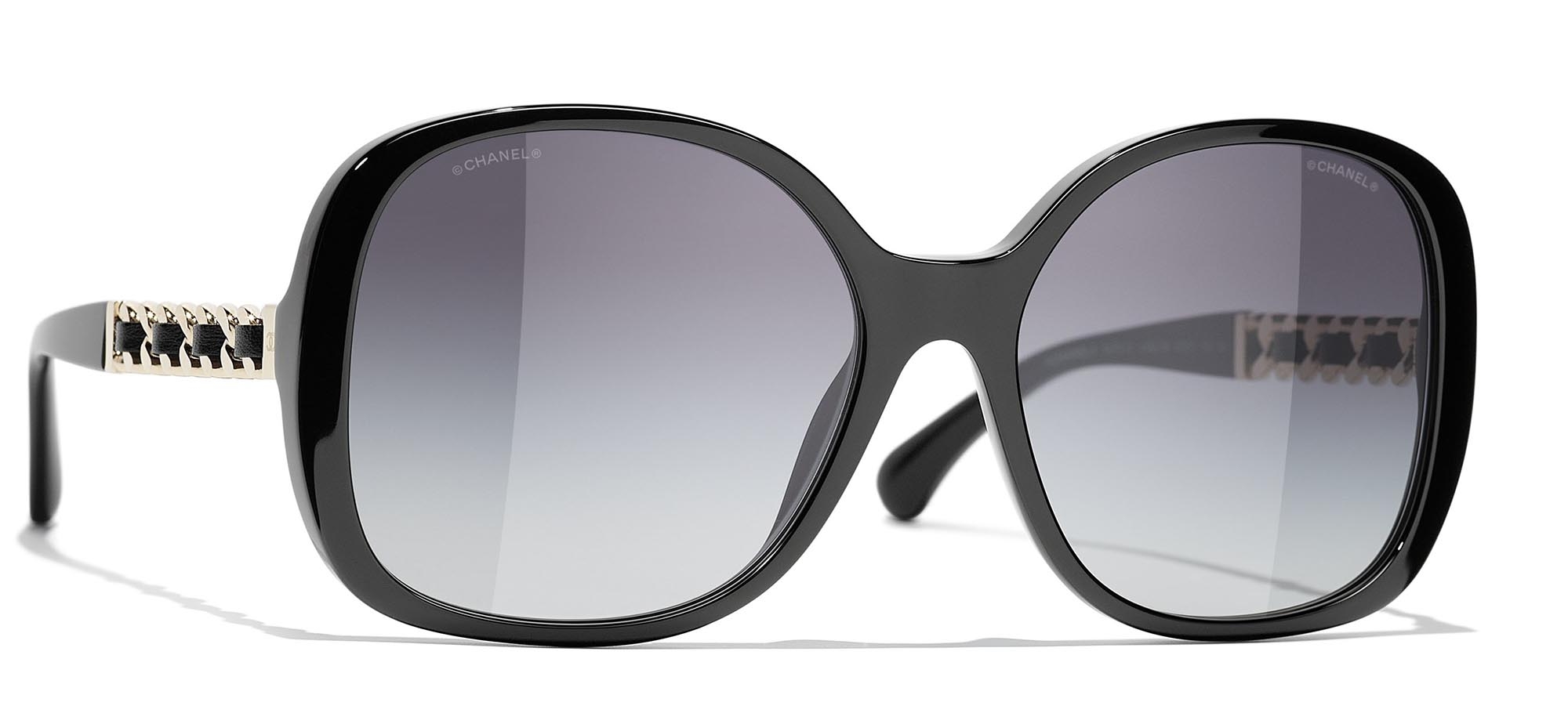 Chanel 2024 hexagon sunglasses